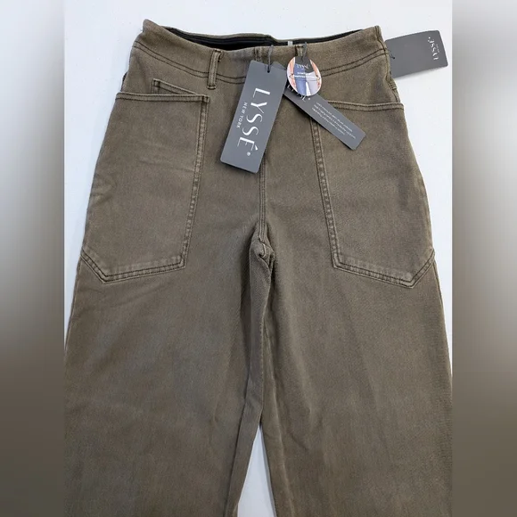 Lysse Men's Olive Straight-Leg Chinos - Picture 3 of 8